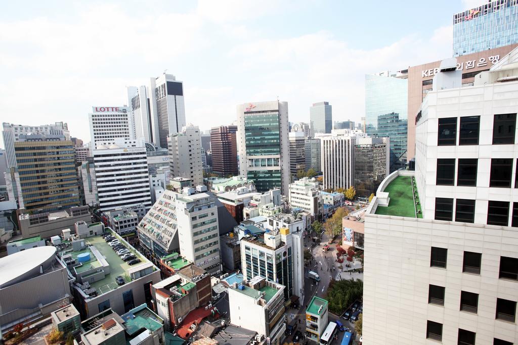 Ekonomy Hotel Myeongdong Central Seoul Exteriör bild