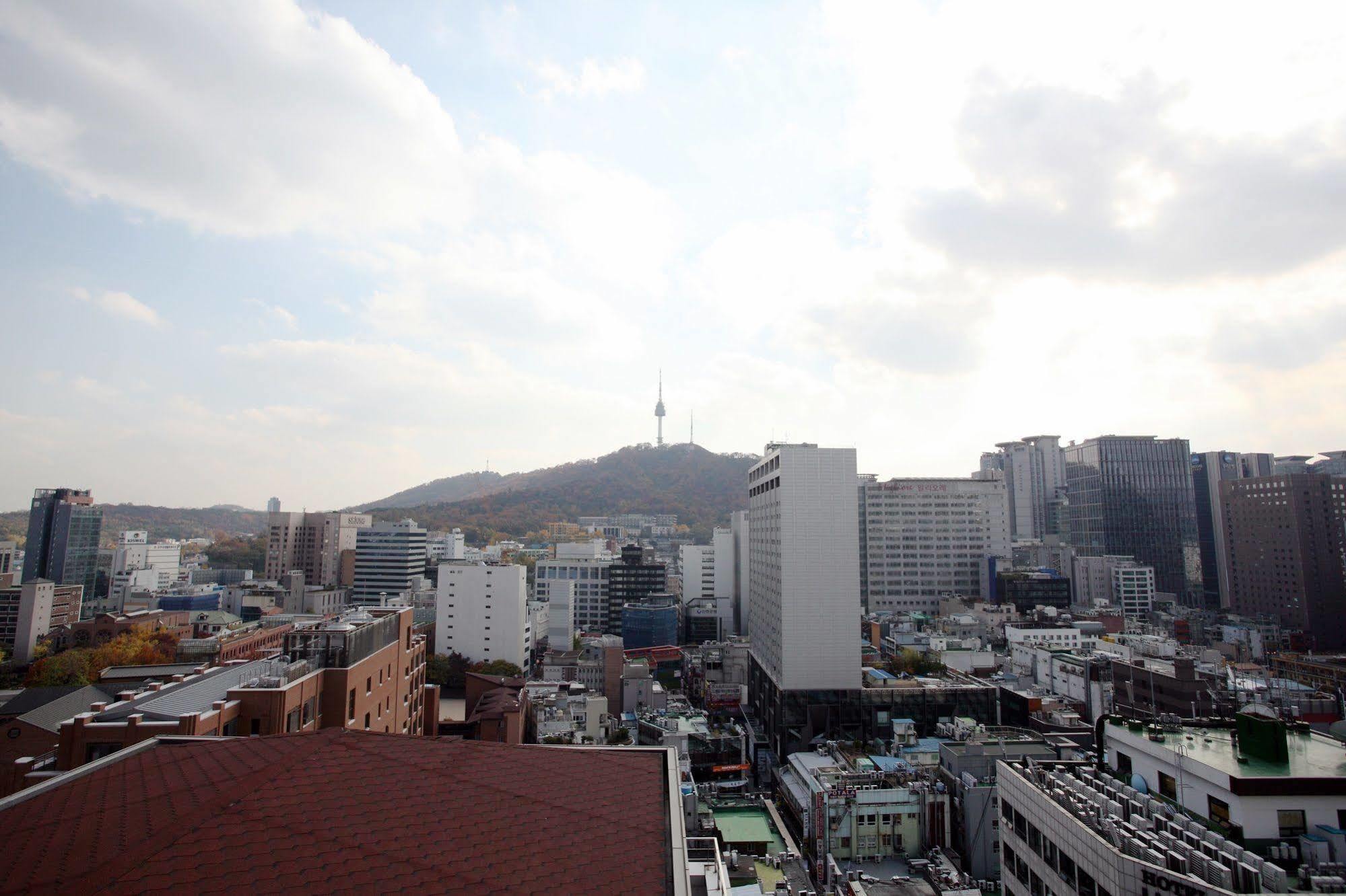 Ekonomy Hotel Myeongdong Central Seoul Exteriör bild