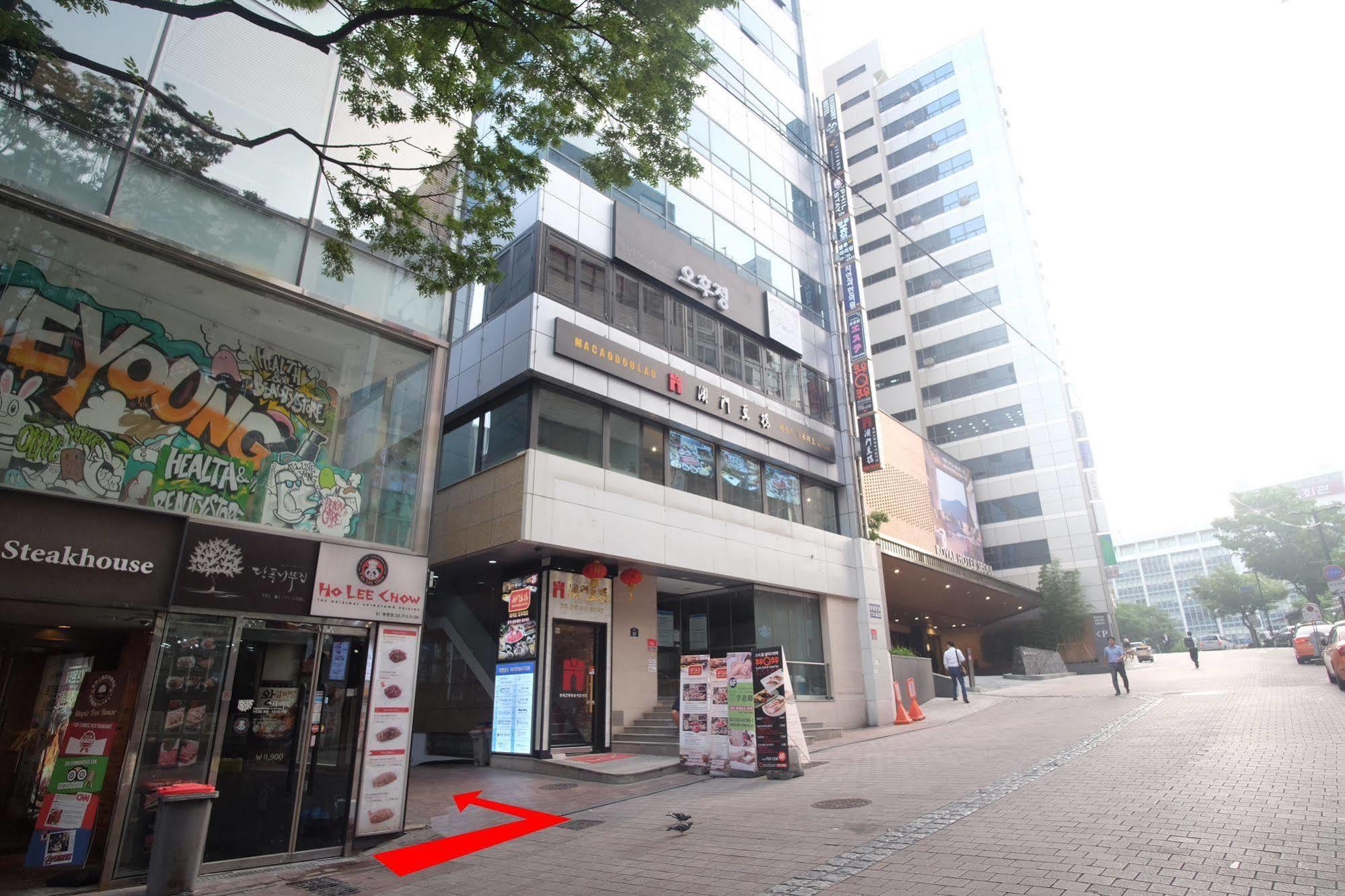 Ekonomy Hotel Myeongdong Central Seoul Exteriör bild