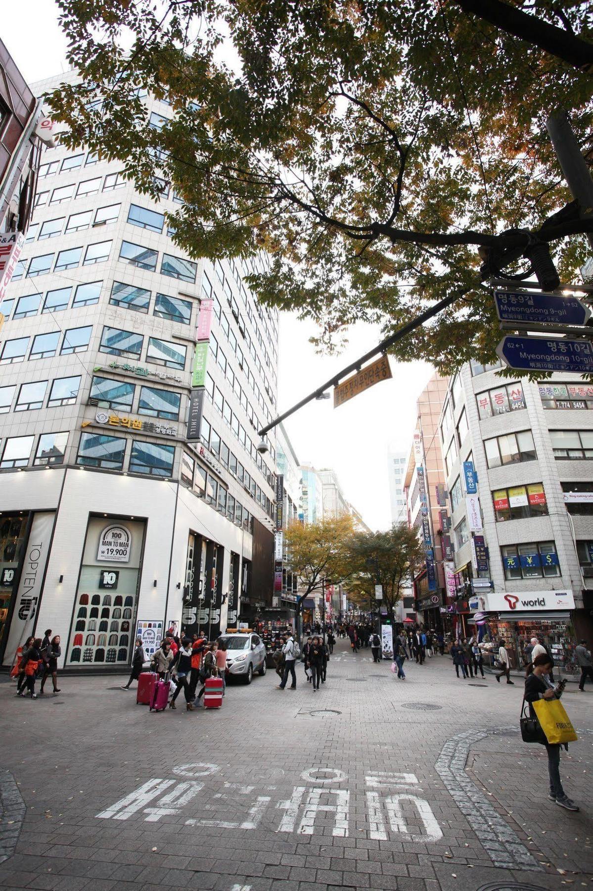 Ekonomy Hotel Myeongdong Central Seoul Exteriör bild