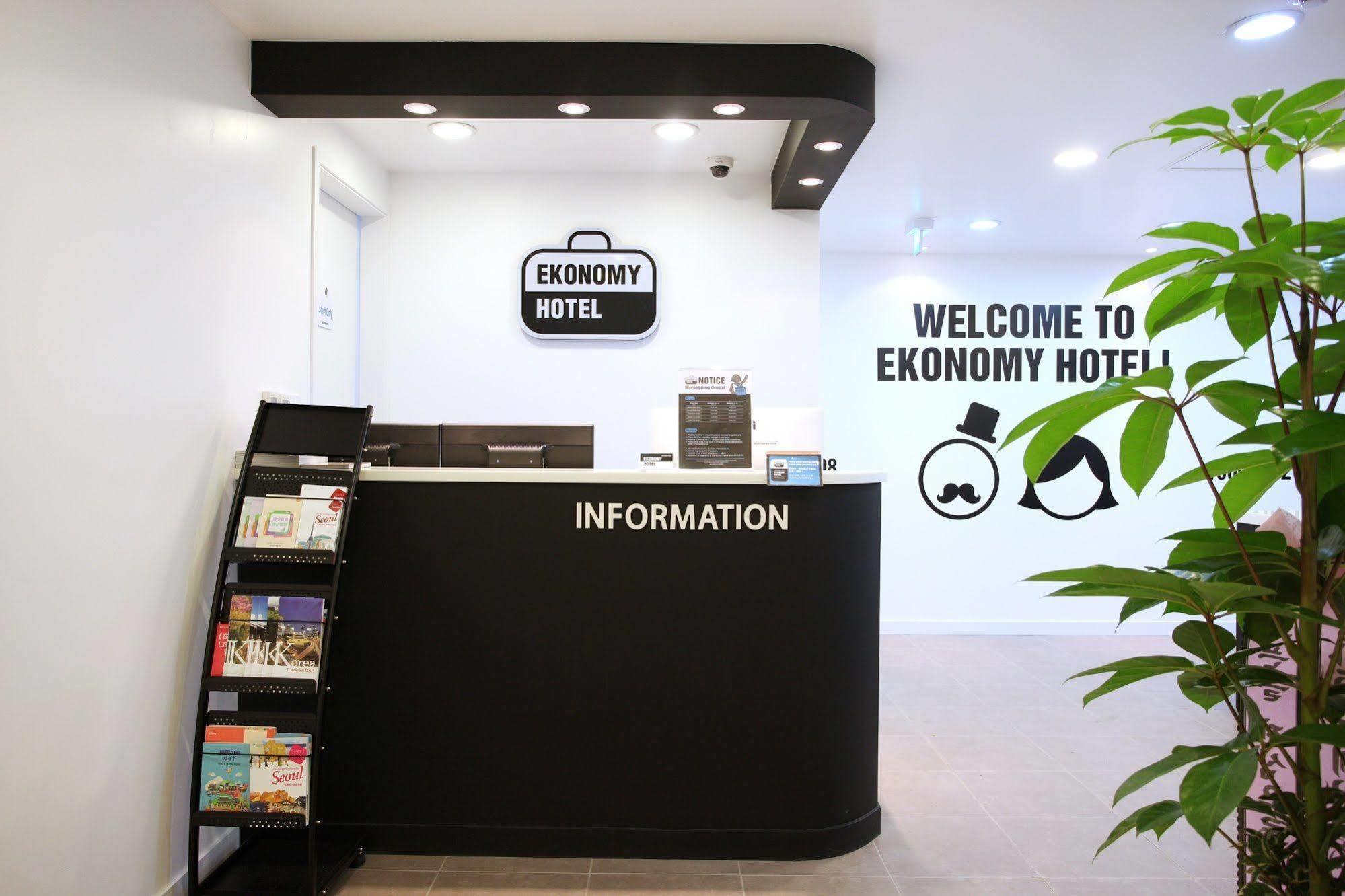 Ekonomy Hotel Myeongdong Central Seoul Exteriör bild